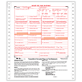 ComplyRight™ W-3C Tax Forms, Continuous, 9" x 11", Pack Of 100 Forms
