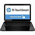 HP TouchSmart 15-d000 15-d020nr 15.6" Touchscreen LED (BrightView) Notebook - Refurbished - AMD A-Series A4-5000 Quad-core (4 Core) 1.50 GHz 1 thumbnail image