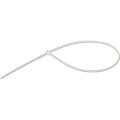 Steren 8" Cable Ties, 18 Lb, White, Case Of 100