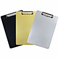 JAM Paper® Letter-Size Clipboards With Low-Profile Metal Clips, 9" x 12-1/2", Assorted Colors, Pack Of 3 Clipboards 1 thumbnail image