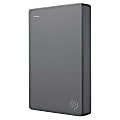 Seagate Basic Portable External Hard Drive, 5TB, USB 3.0, Gray, STJL5000400 1 thumbnail image