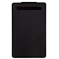 JAM Paper® Aluminum Legal-Size Clipboard, 15-1/2" x 9-1/2", Black 1 thumbnail image