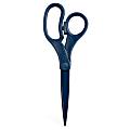 JAM Paper® Precision Scissors, 8", Pointed, Navy Blue