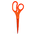 JAM Paper® Precision Scissors, 8", Pointed, Orange