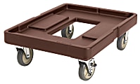 Cambro Camdolly For UPC400/UPCS400 Food Pan Carriers, 9"H x 21-9/16"W x 28-1/8"D, Brown