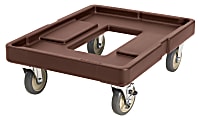 Cambro Camdolly For UPC400/UPCS400 Food Pan Carriers, 9"H x 21-9/16"W x 28-1/8"D, Brown 1 thumbnail image