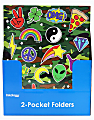 Inkology 2-Pocket Portfolios, Corey Paige, 9-1/2" x 11-3/4", Assorted Designs, Pack Of 24 Folders
