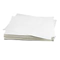 Allpoints Select Allpoints Filter Paper For Air Fryers, 1-1/4" Hole, 13-1/2" x 20-1/2", White, Pack Of 100 Sheets