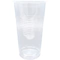 Genuine Joe 20 oz Transparent Beverage Cups - 20 fl oz - Clear - Plastic - Beverage, Picnic, Company, Event - 50/Bag - 12 / Carton 1 thumbnail image