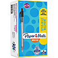 Paper Mate InkJoy 100RT 1.0mm Ballpoint Pen - Medium Pen Point - 1 mm Pen Point Size - Yes - Black - Plastic Barrel - 36 / Box