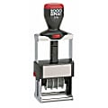 2000 PLUS® Self-Inking Date Stamp, Red 1 thumbnail image