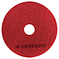 3M™ 5100 Buffer Floor Pads, 13" Diameter, Red, Case Of 5 1 thumbnail image