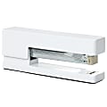 JAM Paper® Plastic Stapler, 2-1/2"H x 1-1/8"W x 6"D, White