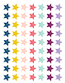 Teacher Created Resources Mini Stickers, Oh Happy Day Stars, Pack Of 378 Stickers 1 thumbnail image