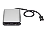 StarTech.com Thunderbolt 3 to Dual DisplayPort Adapter - 4K 60Hz - for Mac and Windows - Thunderbolt 3 Adapter - Windows and Mac - Run the most resource demanding applications on two Ultra HD 4K displays, or run a 5K monitor from a single Thunderbolt 3