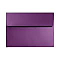 LUX Invitation Envelopes, #4 Bar (A1), Gummed Seal, Purple Power, Pack Of 50 1 thumbnail image