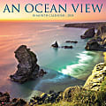 2024 Willow Creek Press Scenic Monthly Wall Calendar, 12" x 12", Ocean View, January To December