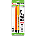 Pentel PROGear R.S.V.P. 1.0mm Capped Ballpoint Pen - 1 mm Pen Point Size - 2 / Pack