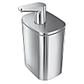 simplehuman Liquid Soap And Hand Sanitizer Pulse Pump, 16 Oz, Brushed Stainless Steel 1 thumbnail image