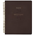 2025-2026 AT-A-GLANCE® Signature Collection Weekly/Monthly Planner, 8-1/2" x 11", Brown, January To January, YP90509 1 thumbnail image