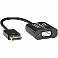 Tripp Lite 6in DisplayPort to VGA Adapter Active Converter DP to VGA M/F DPort 1.2 6 - 6 - 1x DisplayPort Male Digital Video - P13406NVGAV2 1 thumbnail image