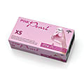 Generation Pink® Pearl Powder-Free Nitrile Exam Gloves, X-Small, Pink, 100 Gloves Per Box, Case Of 10 Boxes 1 thumbnail image
