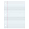 Pacon® Filler Paper, 8" x 10 1/2", Wide Rule, White, Pack Of 100 Sheets 1 thumbnail image