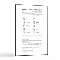 Southworth 25% Cotton Linen Business Paper - White 8.5x11 Letter Size, 24 Lb, 100 Sheets - Premium 94 Bright Finish For Resumes, Reports & Stationery
