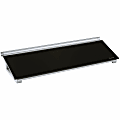 Quartet® Glass Unframed Dry-Erase Whiteboard Desktop Computer Pad, 6" x 18", Black 1 thumbnail image