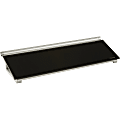 Quartet® Glass Unframed Dry-Erase Whiteboard Desktop Computer Pad, 6" x 18", Black