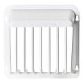Hy-Guard® Exclusion 6” Plastic Code-Compliant Dryer Exhaust VentGuard™, White