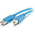 C2G 2m USB 2.0 A/B Cable - Blue