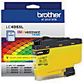 Brother® LC406XL INKvestment Tank High-Yield Yellow Ink Tank, LC406XLY