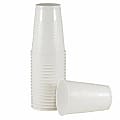 JAM PAPER Plastic Party Cups, 16 oz, White, 20 Glasses/Pack 1 thumbnail image