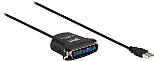 Ativa® USB to Parallel Printer Adapter Cable, 6' 1 thumbnail image