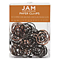 JAM Paper® Circular Paper Clips, Box Of 50, Copper/Bronze 1 thumbnail image
