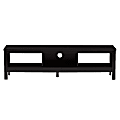 Baxton Studio Fiene TV Stand, Dark Brown 1 thumbnail image