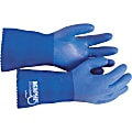 R3® Safety Blue Coat Seamless Gloves, Blue