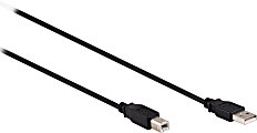 Ativa® USB 2.0 Printer Cable, 10', Black, 26856 1 thumbnail image