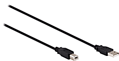 Ativa® USB 2.0 Printer Cable, 16', Black, 26857 1 thumbnail image