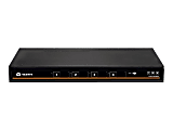Avocent Cybex SCKM145 Secure KM Switch - 4-Port, Secure KM, Keyboard and Mouse with DPP (Dedicated Peripheral Port)