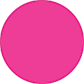 Tape Logic® Removable Round Color Inventory Labels, DL613K, 2", Fluorescent Pink, Pack Of 500 1 thumbnail image