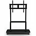 LG Mobile Display Stand, 352 lb Capacity, 52"L x 64"W x 26"H, 55" to 98" Screen Supported 1 thumbnail image