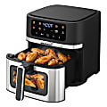Brentwood® 8-Qt. 1.500-Watt XL Digital Air Fryer with Clear View Window, Touch Display, 8 Presets, Timer & Auto Shutoff, Black, AF-800DBK 1 thumbnail image