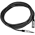 SIIG Woven Fabric Braided 3.5mm Stereo Aux Cable, 9.80'