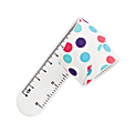 Office Depot® Brand Snap-On Silicone Ruler, 12", White/Dots 1 thumbnail image