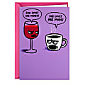Hallmark Shoebox Funny Mothers Day Card from Son or Daughter (Wine and Coffee) 1 thumbnail image