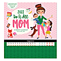 Orange Circle Studio™ Do It All Monthly Wall Calendar, 12-7/8" x 12", FSC® Mixed, Mom, January To December 2022 1 thumbnail image