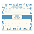 Orange Circle Studio™ Magnetic Monthly Desk Calendar Pad, 8-1/2" x 9-5/8", FSC® Certified, Multicolor, January To December 2022 1 thumbnail image