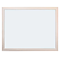 Crestline Products Dry-Erase Whiteboard, Plastic, 36" x 48", Brown Wood Frame 1 thumbnail image